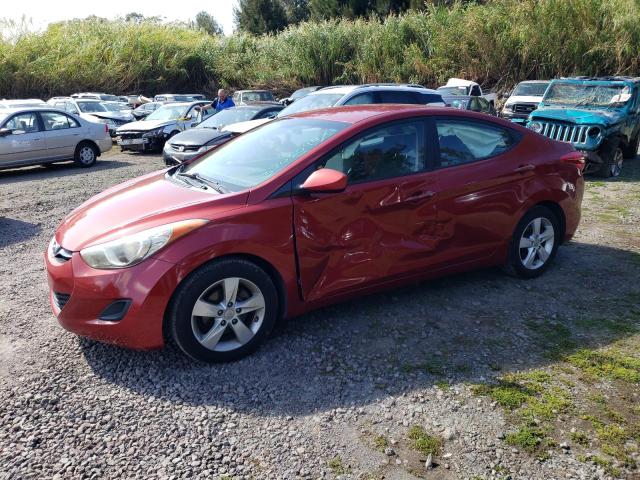 HYUNDAI ELANTRA GL 2011 with VIN KMHDH4AE4BU131306 - Photo from auction