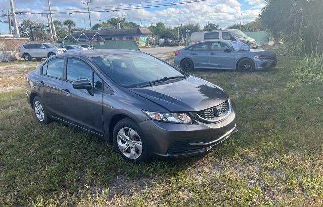 HONDA CIVIC LX 2015 with VIN 19XFB2E54FE040425 - Photo from auction