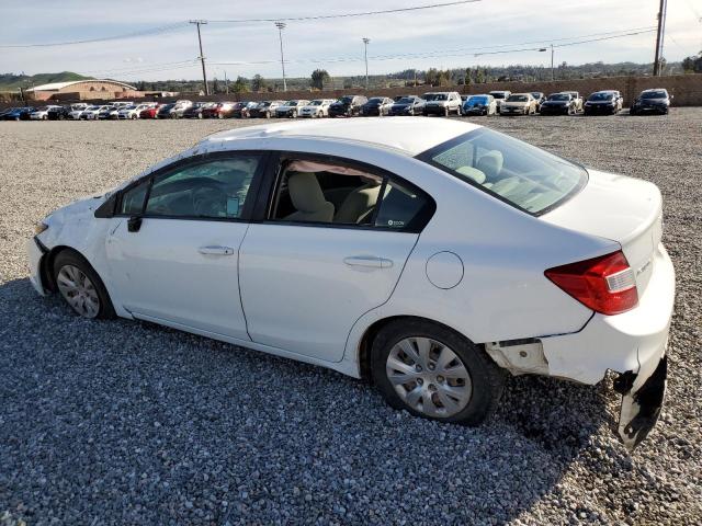 Photo 2 from auction – 2012 HONDA CIVIC LX with VIN 19XFB2F57CE074563