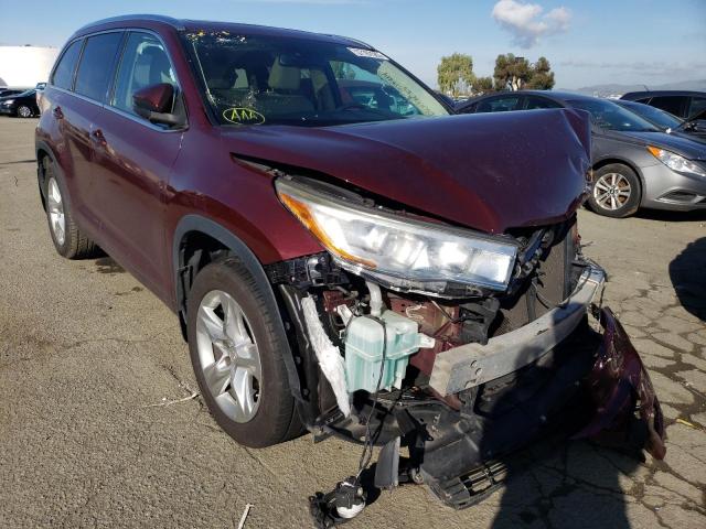 Photo 4 from auction – 2014 TOYOTA HIGHLANDER with VIN 5TDDKRFH2ES014614