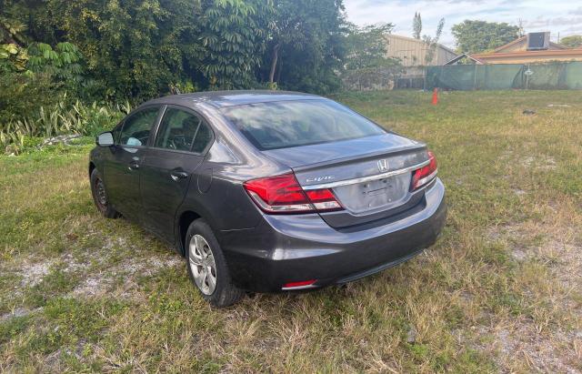 Photo 3 from auction – 2015 HONDA CIVIC LX with VIN 19XFB2E54FE040425