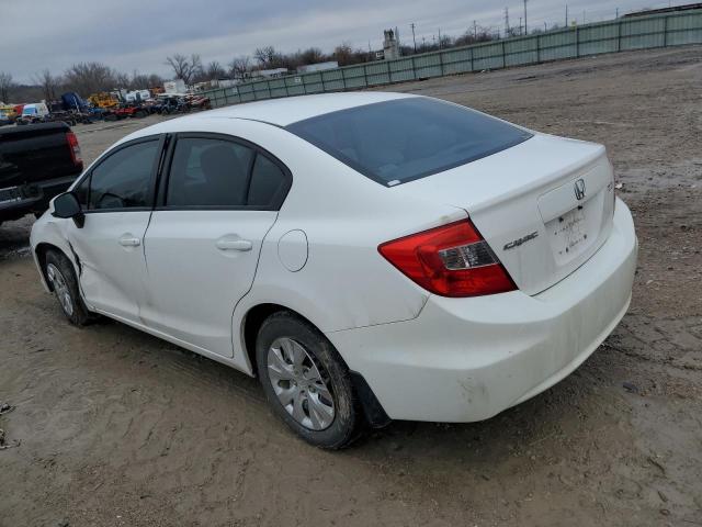 Photo 2 from auction – 2012 HONDA CIVIC LX with VIN 19XFB2F56CE023541