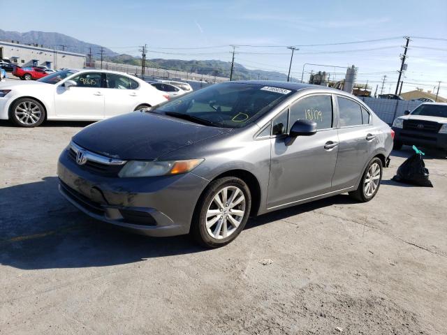 HONDA CIVIC EX 2012 with VIN 19XFB2F84CE351597 - Photo from auction