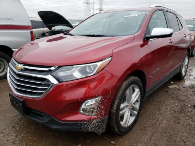 CHEVROLET EQUINOX PR 2018 with VIN 2GNAXWEX8J6132027 - Photo from auction