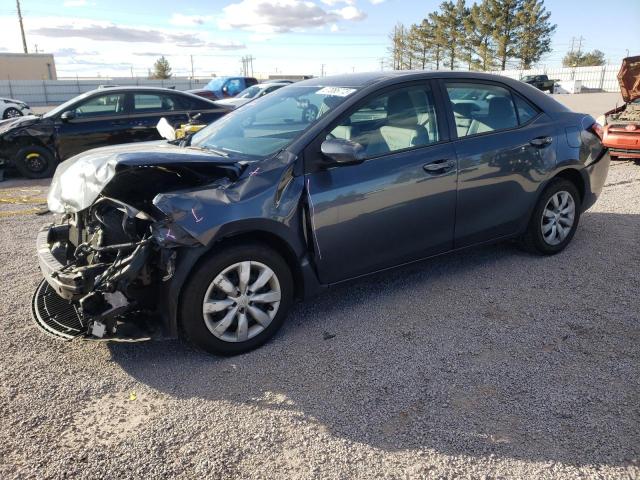 TOYOTA COROLLA L 2015 with VIN 2T1BURHE2FC466903 - Photo from auction