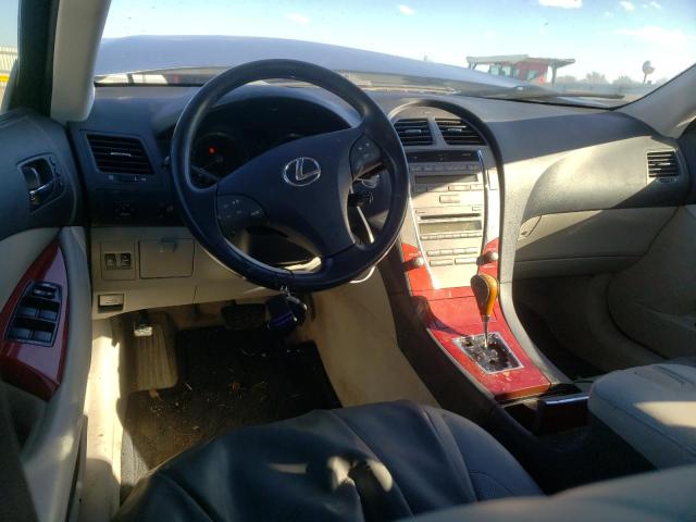 Photo 8 from auction – 2008 LEXUS ES 350 with VIN JTHBJ46G682219528