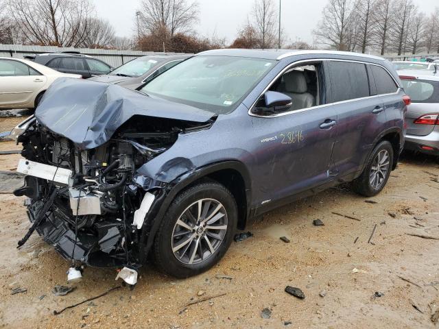 TOYOTA HIGHLANDER 2019 with VIN 5TDJGRFH8KS072369 - Photo from auction
