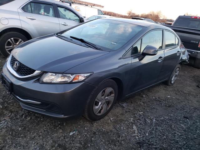 HONDA CIVIC LX 2013 with VIN 2HGFB2F57DH553671 - Photo from auction