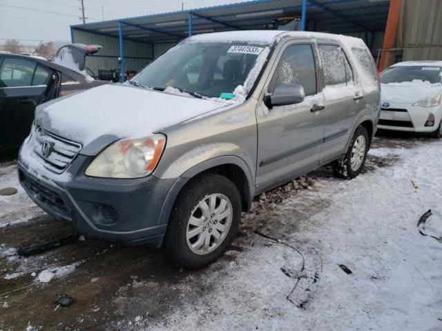 HONDA CR-V EX 2006 with VIN JHLRD78886C042151 - Photo from auction