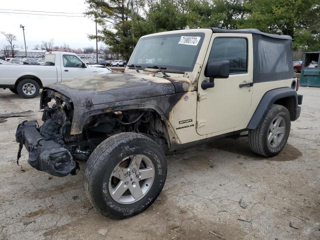 JEEP WRANGLER S 2011 with VIN 1J4AA2D13BL619672 - Photo from auction