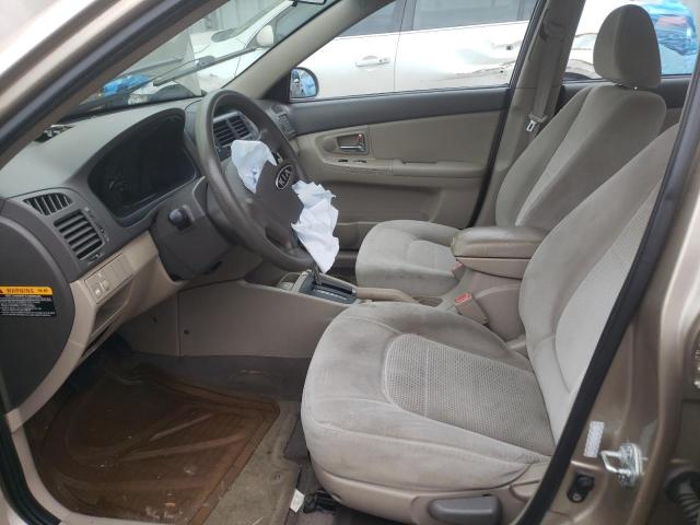 Photo 7 from auction – 2008 KIA SPECTRA EX with VIN KNAFE121785514527