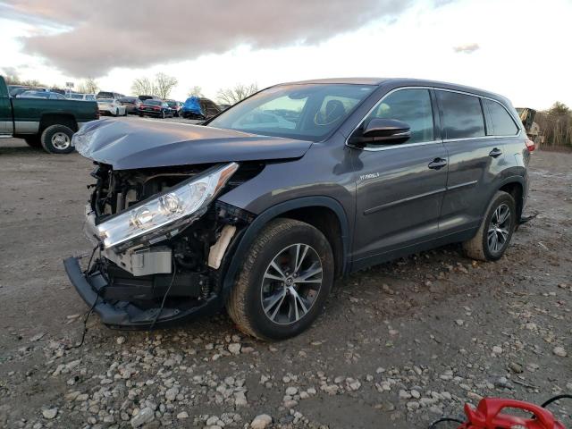 TOYOTA HIGHLANDER 2019 with VIN 5TDBGRFH3KS073885 - Photo from auction