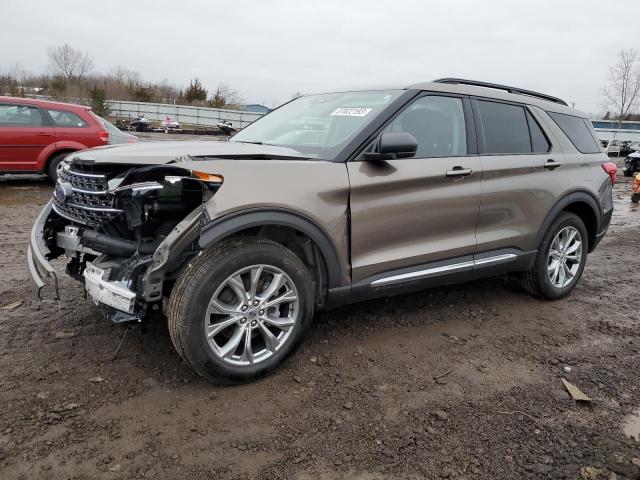 Photo 1 from auction – 2021 FORD EXPLORER X with VIN 1FMSK8DH0MGA23109