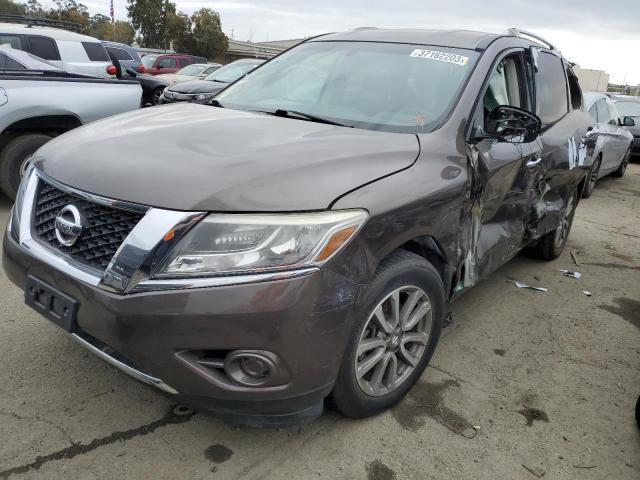NISSAN PATHFINDER 2015 with VIN 5N1AR2MN8FC658227 - Photo from auction