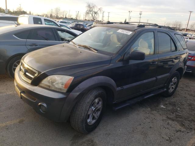 KIA SORENTO EX 2004 with VIN KNDJD733945241393 - Photo from auction
