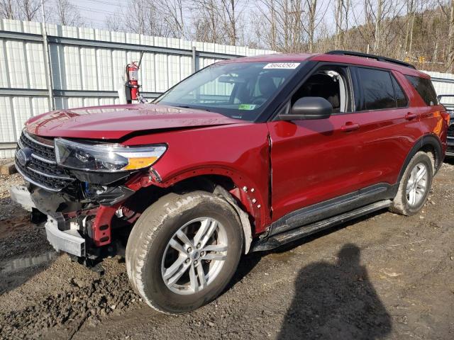 FORD EXPLORER X 2020 with VIN 1FMSK8DH7LGC78113 - Photo from auction
