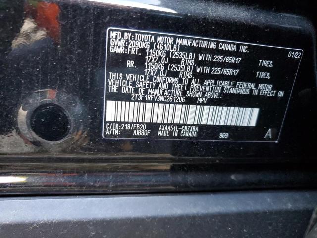 Photo 14 from auction – 2022 TOYOTA RAV4 LE with VIN 2T3F1RFV3NC261206