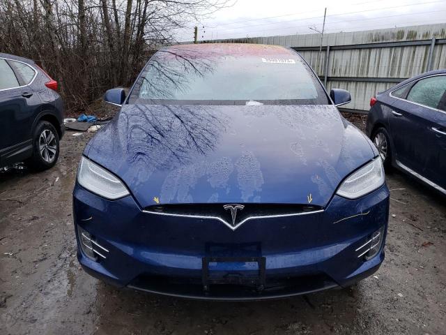 Photo 5 from auction – 2020 TESLA MODEL X with VIN 5YJXCAE27LF223258