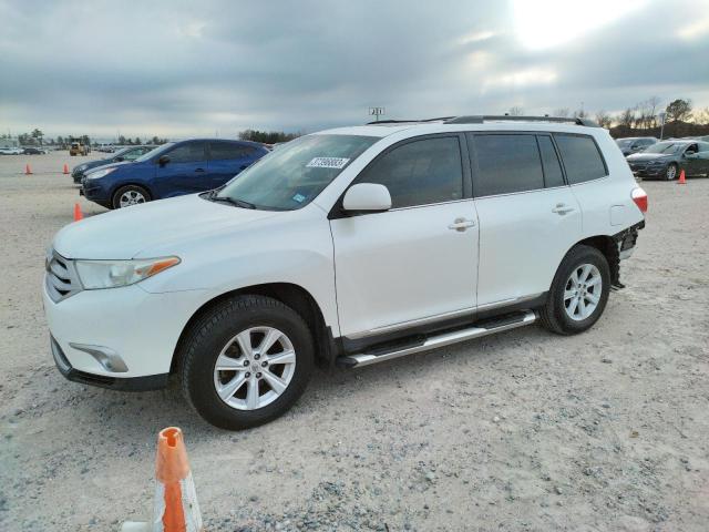 TOYOTA HIGHLANDER 2012 with VIN 5TDZK3EHXCS066736 - Photo from auction