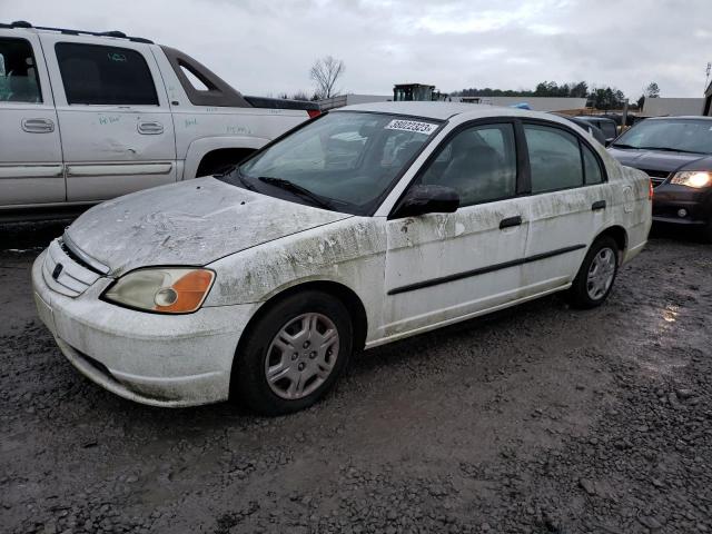 HONDA CIVIC DX 2001 with VIN 2HGES16231H617700 - Photo from auction