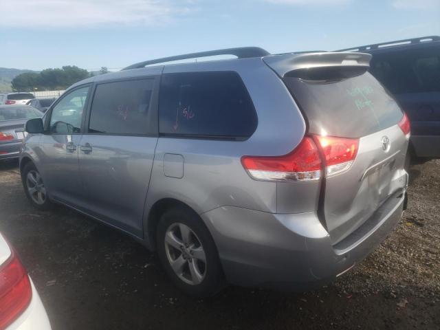 Photo 2 from auction – 2012 TOYOTA SIENNA LE with VIN 5TDKK3DC1CS230687
