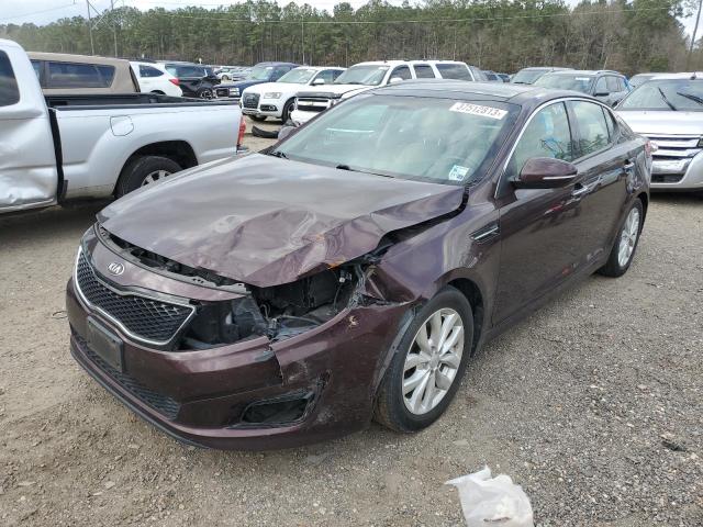 KIA OPTIMA EX 2014 with VIN 5XXGN4A78EG326704 - Photo from auction