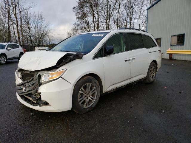 HONDA ODYSSEY EX 2013 with VIN 5FNRL5H65DB049237 - Photo from auction