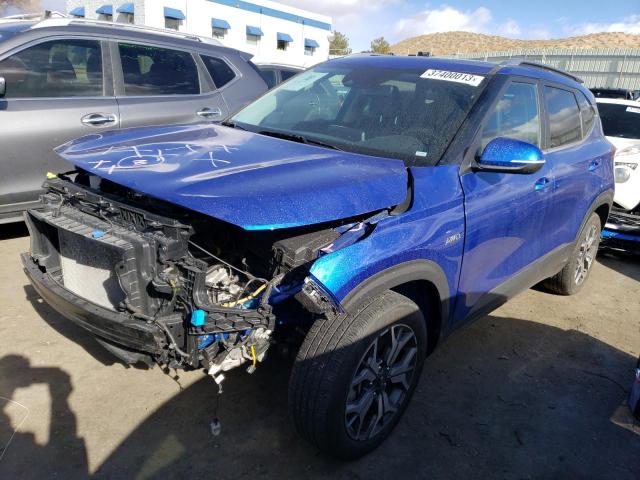 KIA SELTOS EX 2021 with VIN KNDERCAA0M7101895 - Photo from auction