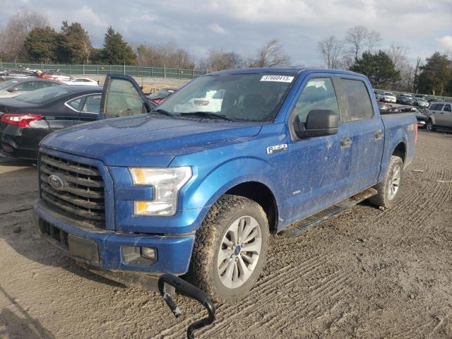 FORD F150 SUPER 2017 with VIN 1FTEW1CP7HKE45886 - Photo from auction