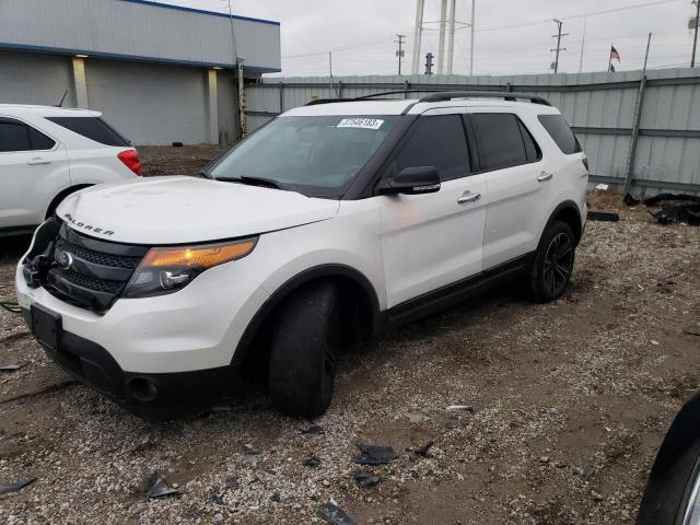 FORD EXPLORER S 2014 with VIN 1FM5K8GT1EGA90722 - Photo from auction