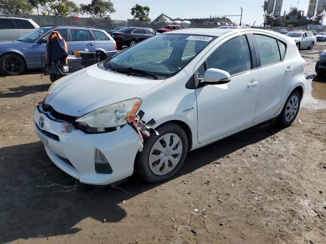 TOYOTA PRIUS C 2012 with VIN JTDKDTB35C1524992 - Photo from auction