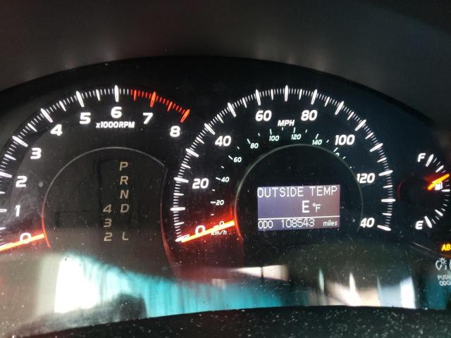 Photo 9 from auction – 2009 TOYOTA CAMRY BASE with VIN 4T4BE46K19R069149
