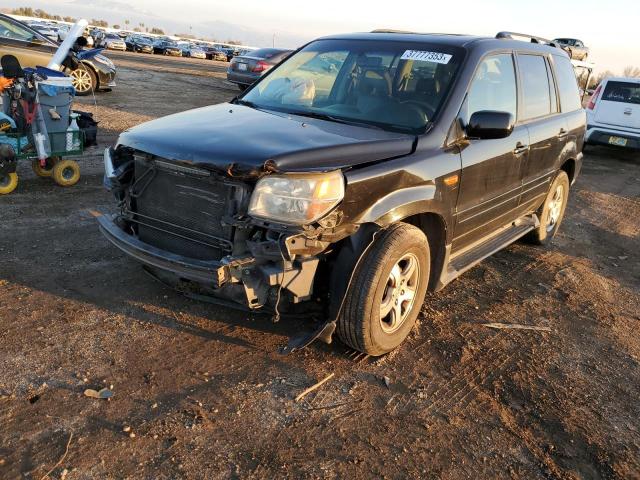 HONDA PILOT EX 2006 with VIN 5FNYF28616B018605 - Photo from auction