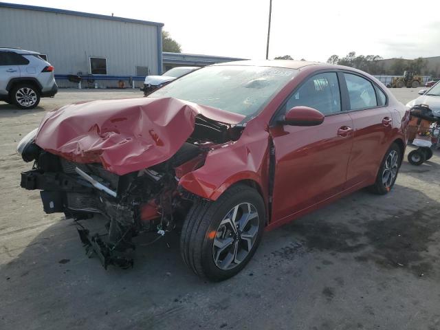 KIA FORTE FE 2021 with VIN 3KPF24AD1ME304853 - Photo from auction