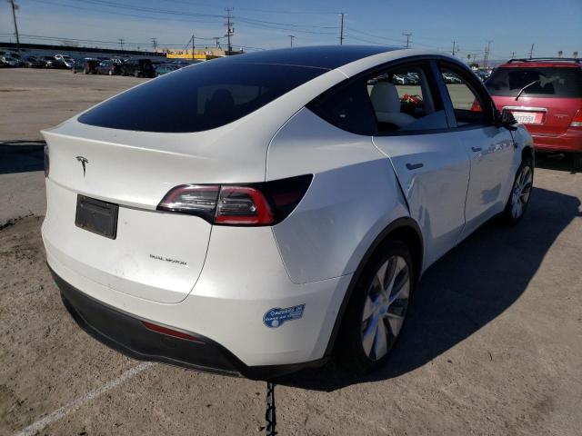 Photo 3 from auction – 2020 TESLA MODEL Y with VIN 5YJYGDEE3LF023319