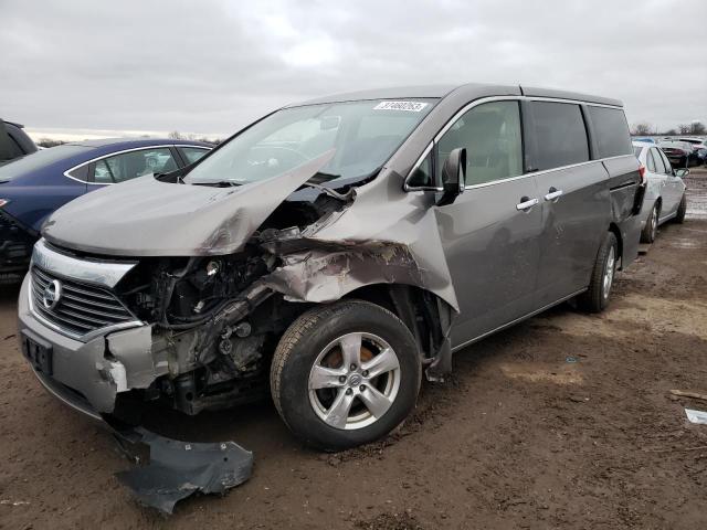 NISSAN QUEST S 2015 with VIN JN8AE2KP6F9130014 - Photo from auction