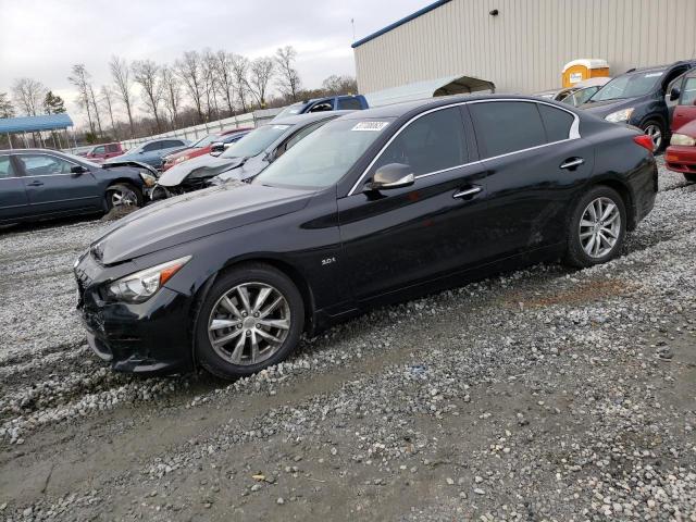 INFINITI Q50 2017 with VIN JN1EV7APXHM732543 - Photo from auction