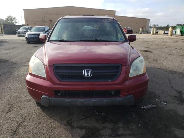Photo 5 from auction – 2005 HONDA PILOT EXL with VIN 5FNYF18525B025904