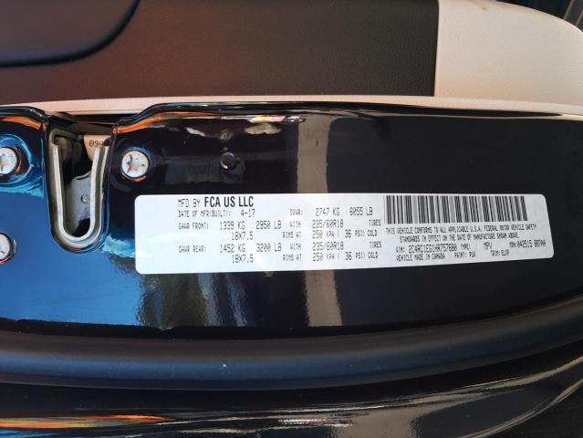 Photo 14 from auction – 2017 CHRYSLER PACIFICA T with VIN 2C4RC1EG1HR757680