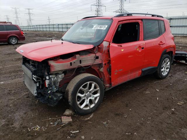 Photo 1 from auction – 2017 JEEP RENEGADE L with VIN ZACCJABBXHPG64374