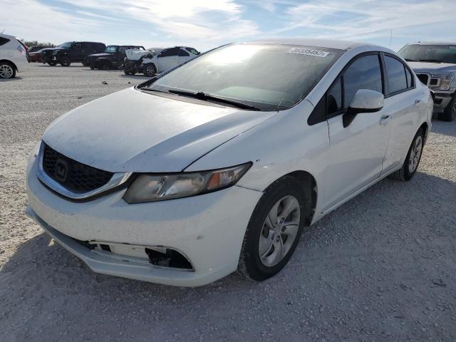 HONDA CIVIC LX 2013 with VIN 19XFB2F59DE023700 - Photo from auction