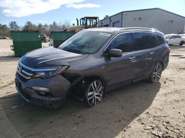 HONDA PILOT ELIT 2016 with VIN 5FNYF6H03GB086585 - Photo from auction