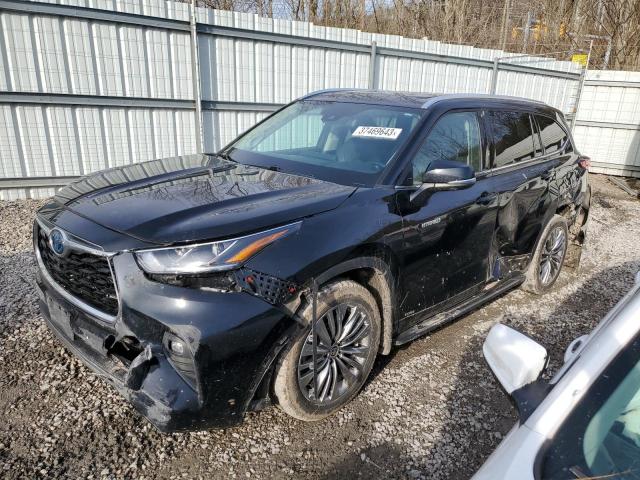 TOYOTA HIGHLANDER 2020 with VIN 5TDEBRCH8LS011125 - Photo from auction