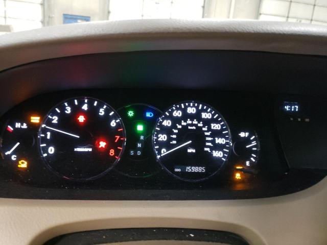 Photo 9 from auction – 2005 TOYOTA AVALON with VIN 4T1BK36BX5U045603
