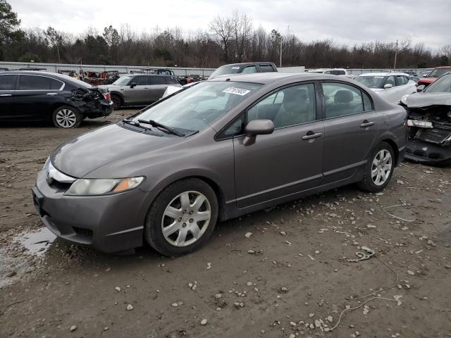 Photo 1 from auction – 2011 HONDA CIVIC LX with VIN 19XFA1F53BE041975