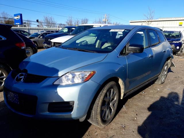 MAZDA CX-7 2007 with VIN JM3ER293470128716 - Photo from auction