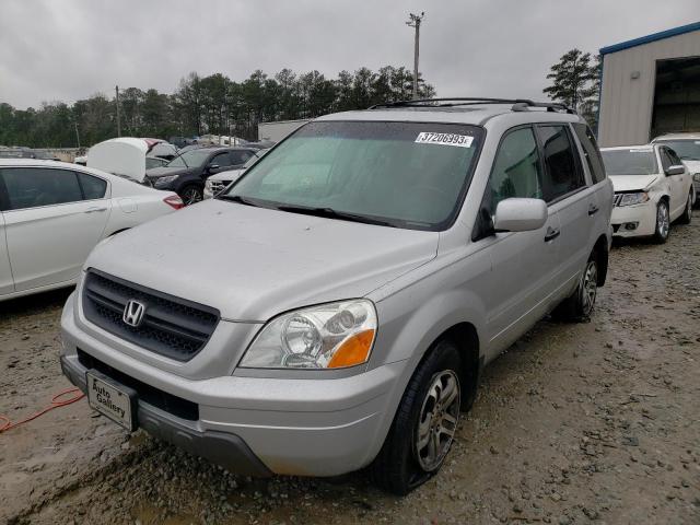 HONDA PILOT EXL 2005 with VIN 5FNYF18585B014907 - Photo from auction