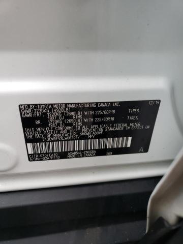 Photo 14 from auction – 2020 TOYOTA RAV4 LIMIT with VIN 2T3DWRFVXLW063047