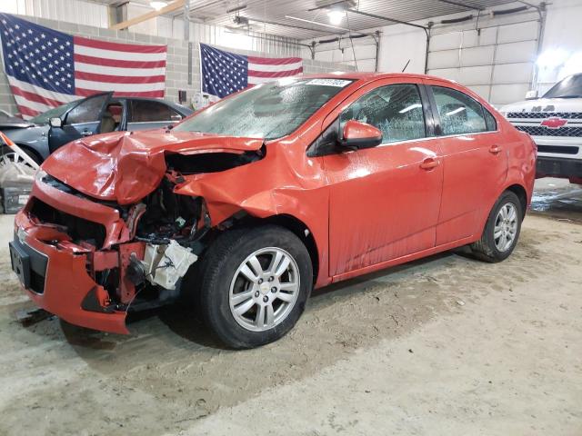 CHEVROLET SONIC LT 2012 with VIN 1G1JC5SH2C4127057 - Photo from auction