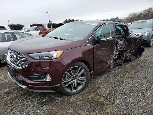 FORD EDGE TITAN 2019 with VIN 2FMPK4K99KBC56663 - Photo from auction